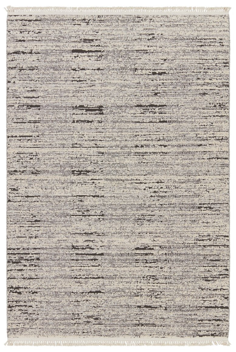 Jaipur Living Lore Duna Lre04 Powerloomed Machinemade 70% Polypropylene 30% Polyester Solids Stripes Indoor Rug Ivory, Cream 70% Polypropylene 30% Polyester Rug155347