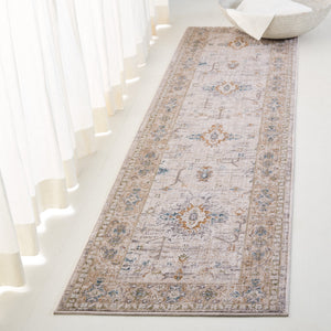 Safavieh Lauren Benson Runner 2X8 Beige & Blue - Low 3/8" Pile, Power-Loomed Turkey, Durable Polyester Backed LRL1080B-28