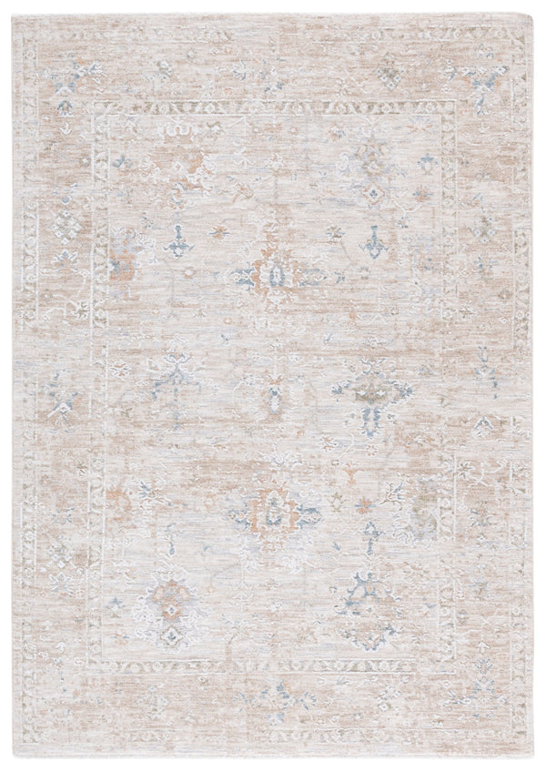 Safavieh Lauren Benson Runner 2X8 Beige & Blue - Low 3/8" Pile, Power-Loomed Turkey, Durable Polyester Backed LRL1080B-28