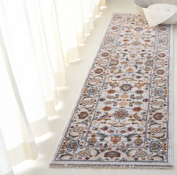 Safavieh Lrl Transitional Floral Runner Rug Power Loomed in Turkey for Hallways and Entryways 2'-0" x 8'-0" LRL1107A-28