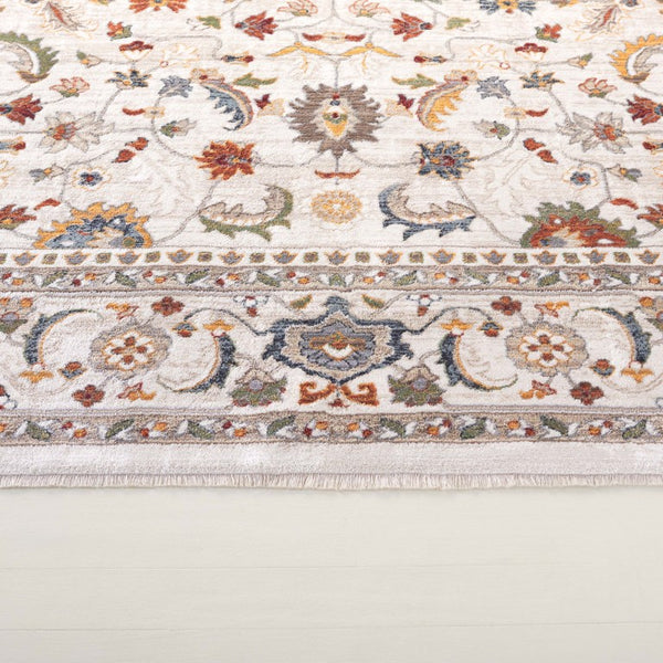 Safavieh Lrl Transitional Floral Runner Rug Power Loomed in Turkey for Hallways and Entryways 5'-3" x 7'-6" LRL1107A-5