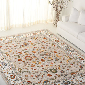 Safavieh Lrl Alford Floral Runner Rug Soft Polypropylene Blend Woven in Turkey for Entryways 8'-0" x 10'-0" LRL1107B-8