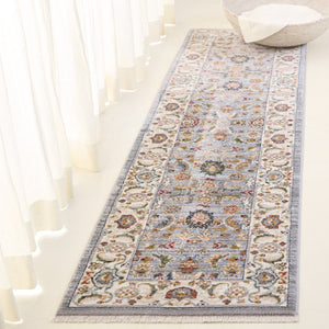Safavieh Lrl Floral Botanical Runner Rug Power Loomed Polypropylene Blend for Hallways and Entryways 2' x 8' LRL1107F-28