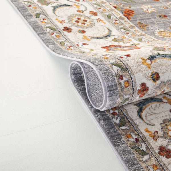 Safavieh Lrl Floral Botanical Runner Rug Power Loomed Polypropylene Blend for Hallways and Entryways 5' x 8' LRL1107F-5