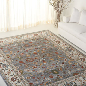 Safavieh Lrl Floral Botanical Runner Rug Power Loomed Polypropylene Blend for Hallways and Entryways 8' x 10' LRL1107F-8