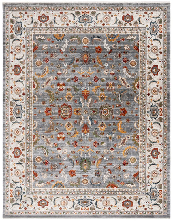 Safavieh Lrl Floral Botanical Runner Rug Power Loomed Polypropylene Blend for Hallways and Entryways 9' x 13' LRL1107F-9