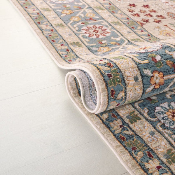 Safavieh Lrl Bancroft Traditional Runner Polypropylene Blend Power Loomed in Turkey Hallway Rug 6'-7" x 6'-7" - B LRL1112B-7SQ