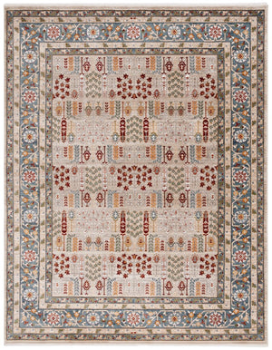Safavieh Lrl Bancroft Traditional Runner Polypropylene Blend Power Loomed in Turkey Hallway Rug 8'-0" x 10'-0" LRL1112B-8
