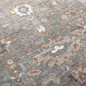 Safavieh Lrl Lambeth Transitional Floral Runner Rug for Hallways and Entryways in Ivory 5'-3" x 7'-6" LRL1114F-5