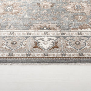 Safavieh Lrl Lambeth Transitional Floral Runner Rug for Hallways and Entryways in Ivory 5'-3" x 7'-6" LRL1114F-5