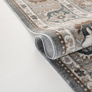 Safavieh Lrl Lambeth Transitional Floral Runner Rug for Hallways and Entryways in Ivory 9'-0" x 13'-0" LRL1114F-9
