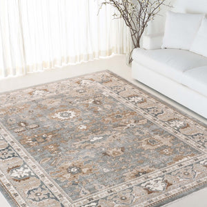 Safavieh Lrl Lambeth Transitional Floral Runner Rug for Hallways and Entryways in Ivory 9'-0" x 13'-0" LRL1114F-9