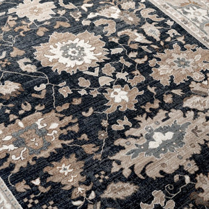 Safavieh Lrl Lambeth Transitional Runner Floral Geometric Navy Ivory Polypropylene Hallway Rug LRL1114N-28