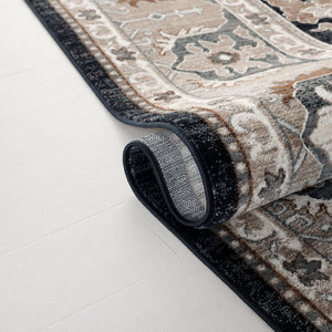 Safavieh Lrl Lambeth Transitional Runner Floral Geometric Navy Ivory Polypropylene Hallway Rug LRL1114N-28