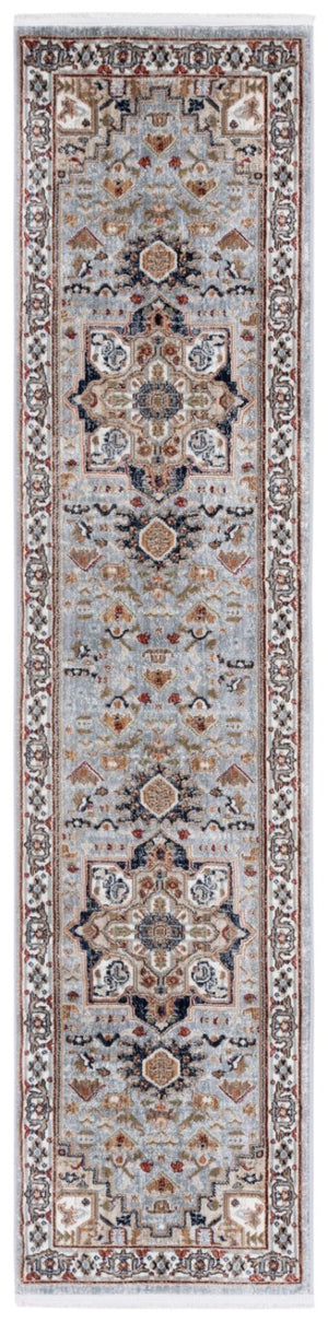 Safavieh Lrl Amberley Traditional Runner Rug in Neutral Grey Beige Polypropylene Blend 2'-0" x 8'-0" LRL1116F-28