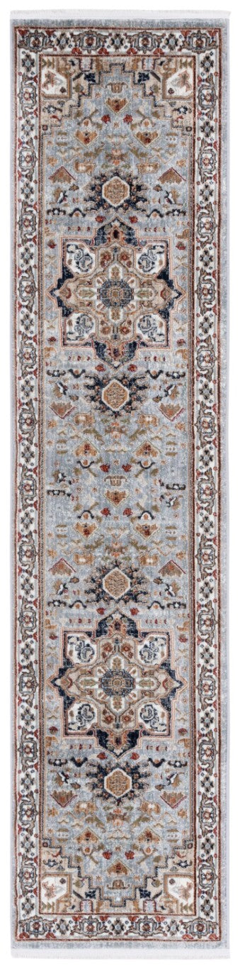 Safavieh Lrl Amberley Traditional Runner Rug in Neutral Grey Beige Polypropylene Blend 2'-0" x 8'-0" LRL1116F-28