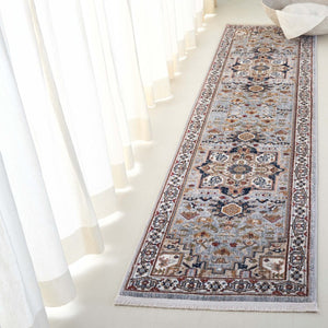 Safavieh Lrl Amberley Traditional Runner Rug in Neutral Grey Beige Polypropylene Blend 2'-0" x 8'-0" LRL1116F-28