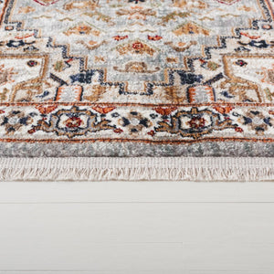 Safavieh Lrl Amberley Traditional Runner Rug in Neutral Grey Beige Polypropylene Blend 4'-0" x 6'-5" LRL1116F-4