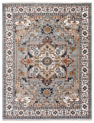 Safavieh Lrl Amberley Traditional Runner Rug in Neutral Grey Beige Polypropylene Blend 6'-0" x 9'-0" LRL1116F-6