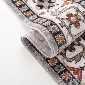Safavieh Lrl Amberley Traditional Runner Rug in Neutral Grey Beige Polypropylene Blend 9'-0" x 13'-0" LRL1116F-9