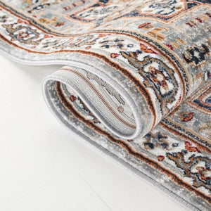 Safavieh Lrl Amberley Traditional Runner Rug in Neutral Grey Beige Polypropylene Blend 9'-0" x 13'-0" LRL1116F-9