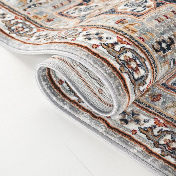 Safavieh Lrl Amberley Traditional Runner Rug in Neutral Grey Beige Polypropylene Blend 9'-0" x 13'-0" LRL1116F-9