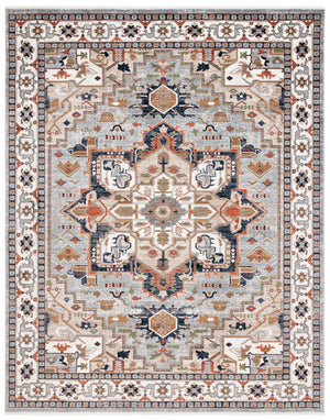 Safavieh Lrl Amberley Traditional Runner Rug in Neutral Grey Beige Polypropylene Blend 9'-0" x 13'-0" LRL1116F-9