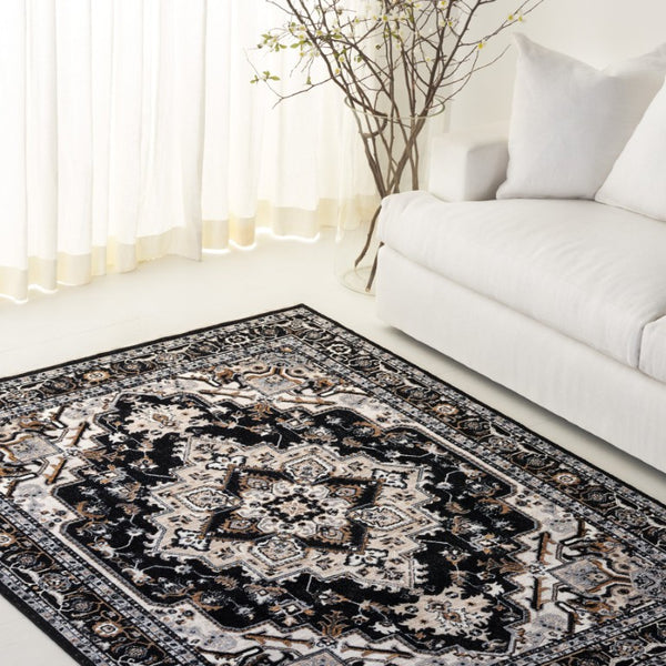 Safavieh Lrl Ashfield Medallion Runner Rug Old World Ornamental Hallway Accent Power Loomed Turkey Let Me Count: L-R-L (3) Space (1) (8) (1) M-E-D-A 5'-0" x 8'-0" LRL1118Z-5