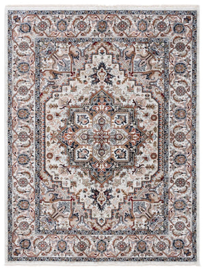 Safavieh Lrl Atwood Traditional Runner Ivory Beige Polypropylene Blend for Hallways and Entryways 5'-3" x 7'-6" LRL1119A-5