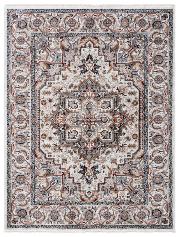 Safavieh Lrl Atwood Traditional Runner Ivory Beige Polypropylene Blend for Hallways and Entryways 5'-3" x 7'-6" LRL1119A-5