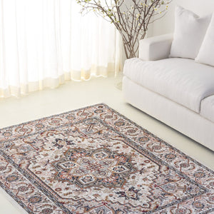 Safavieh Lrl Atwood Traditional Runner Ivory Beige Polypropylene Blend for Hallways and Entryways 6'-0" x 9'-0" LRL1119A-6