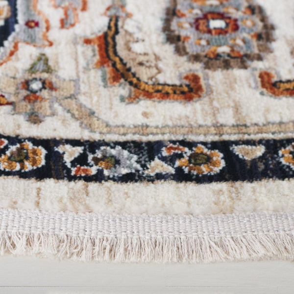 Safavieh Lrl Atwood Traditional Runner Ivory Beige Polypropylene Blend for Hallways and Entryways 6'-7" x 6'-7" Round LRL1119A-7R