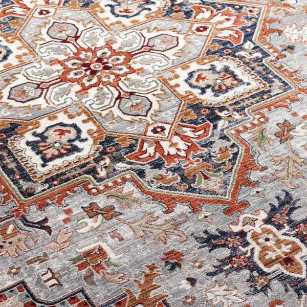 Safavieh Lrl Atwood Traditional Oriental Power Loomed Polypropylene Rug for Classic Interiors 6' x 9' LRL1119F-6