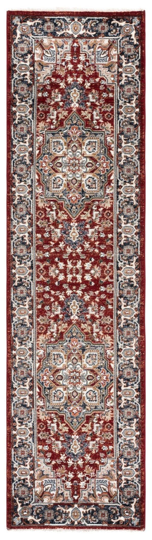 Safavieh Lrl Turkish Power-Loomed Runner Bold Geometric Motifs for Hallways and Entryways 2'-0" x 8'-0" LRL1119P-28