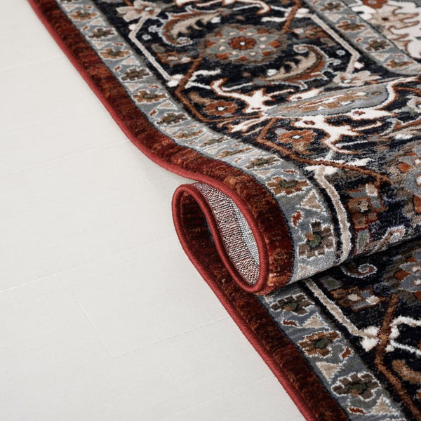 Safavieh Lrl Turkish Power-Loomed Runner Bold Geometric Motifs for Hallways and Entryways 2'-0" x 8'-0" LRL1119P-28