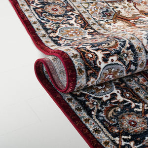 Safavieh Lrl Turkish Power-Loomed Runner Bold Geometric Motifs for Hallways and Entryways 5'-3" x 7'-6" LRL1119P-5