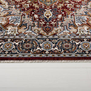 Safavieh Lrl Turkish Power-Loomed Runner Bold Geometric Motifs for Hallways and Entryways 9'-0" x 13'-0" LRL1119P-9