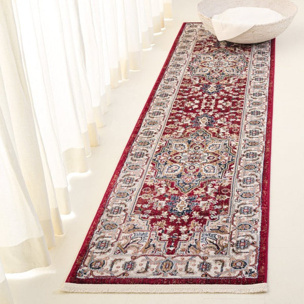 Safavieh Lrl Atwood Traditional Runner Rug Power Loomed in Turkey for Hallways and Entryways 2'-0" x 8'-0" LRL1119Z-28