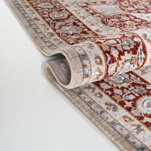 Safavieh Lrl Oriental Runner Rug Turkish Crafted Geometric Motifs for Hallways and Entryways 4'-0" x 6'-0" LRL1120B-4