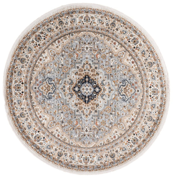 Safavieh Lrl Camberwell Oriental Runner Rug Power Loomed Polypropylene Hallway Accent 6'-7" x 6'-7" - Round LRL1120F-7R