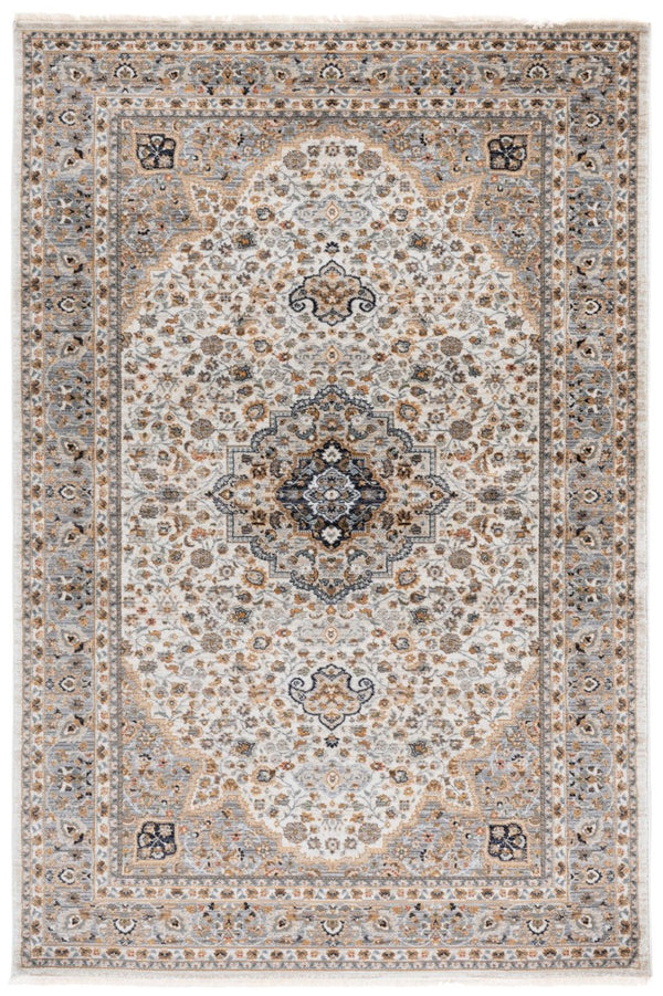 Safavieh Lrl Camberwell Oriental Runner Rug Ivory Grey Polypropylene Hallway Accent 5'-0" x 7'-0" LRL1120G-5