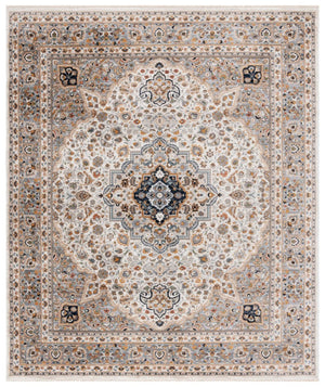 Safavieh Lrl Camberwell Oriental Runner Rug Ivory Grey Polypropylene Hallway Accent 7'-9" x 9'-6" LRL1120G-8