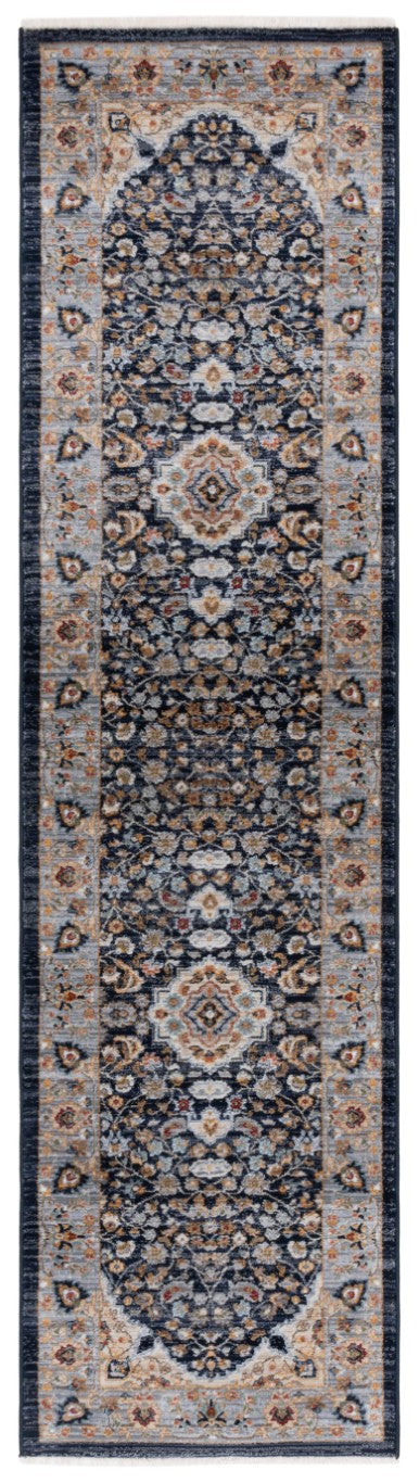 Safavieh Lrl Turkish Power Loomed Oriental Runner Rug for Hallways with Medallion Motif 2'-0" x 8'-0" LRL1120N-28