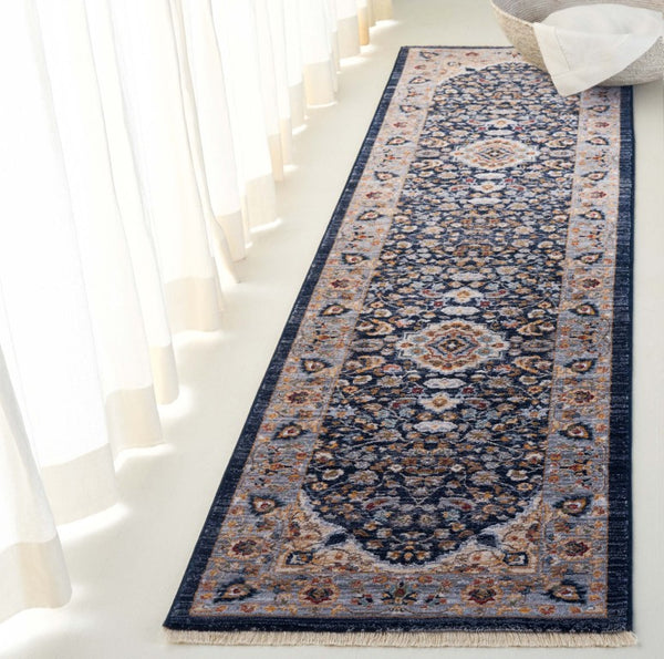 Safavieh Lrl Turkish Power Loomed Oriental Runner Rug for Hallways with Medallion Motif 2'-0" x 8'-0" LRL1120N-28