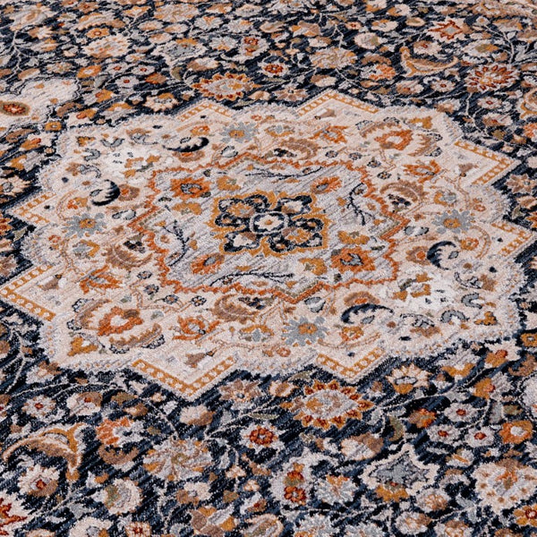 Safavieh Lrl Turkish Power Loomed Oriental Runner Rug for Hallways with Medallion Motif 6'-0" x 9'-0" LRL1120N-6