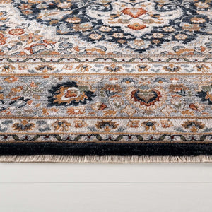 Safavieh Lrl Turkish Power Loomed Oriental Runner Rug for Hallways with Medallion Motif 8'-0" x 10'-0" LRL1120N-8