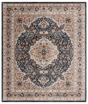 Safavieh Lrl Turkish Power Loomed Oriental Runner Rug for Hallways with Medallion Motif 9'-0" x 13'-0" LRL1120N-9