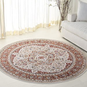 Safavieh Lrl Camberwell Oriental Runner Rug Power Loomed in Turkey for Hallways and Entryways 6'-7" x 6'-7" - A LRL1120P-7R