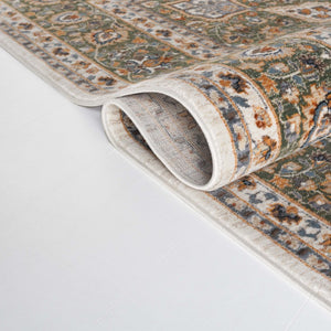 Safavieh Lrl Camberwell Oriental Runner Power Loomed in Turkey for Hallways and Entryways 6'-7" x 6'-7" Square LRL1120Y-7SQ