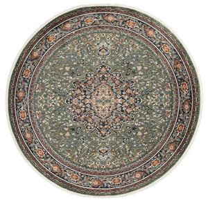 Safavieh Lrl Claredale Turkish Power Loomed Oriental Runner for Hallways and Entryways 6'-7" x 6'-7" Round LRL1121Y-7R